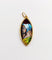 Pendentif Pendentif Art nouveau plaque émaillée à la jeune fille en or 18k 58 Facettes A06403