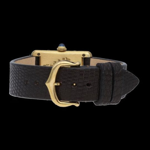 Montre Cartier Montre Tank Vermeil 58 Facettes MT42590