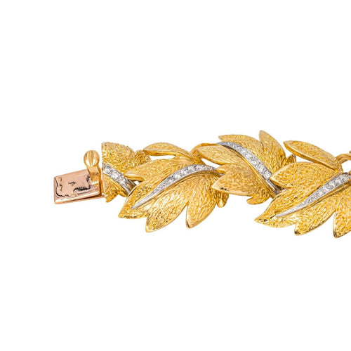 Bracelet Fabergé Bracelet  Or jaune, Platine Diamant 58 Facettes 4526226CN