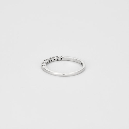 Bague Alliance américaine demi-tour 58 Facettes LP1034/13