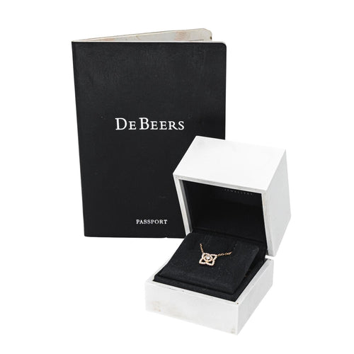 Collier De Beers Collier  Lotus enchanté Or rose Diamant 58 Facettes 4643545CN