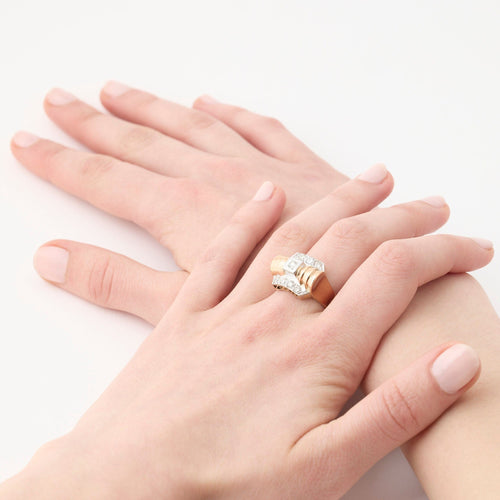 Bague Bague 1940 58 Facettes