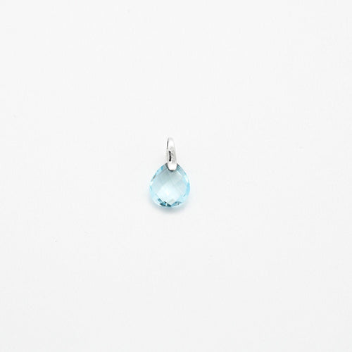 Collier Pendentif Goutte Topaze 58 Facettes 240050