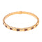 Bracelet Bulgari Bracelet Serpenti Or rose Cornaline 58 Facettes 4173762RV