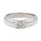 Bague 54 Bague Solitaire Or blanc Diamant 58 Facettes 578737RV