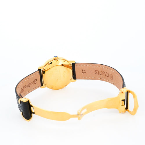 CARTIER - Montre Must Ronde - Ivory roman dial - LM 58 Facettes