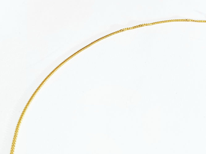 Collier Chaine Or jaune Maille Gourmette 58 Facettes