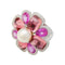 Bague 52 Bague Chanel, "San Marco", or blanc, perle, saphirs roses, tourmalines roses, diamants. 58 Facettes 34030