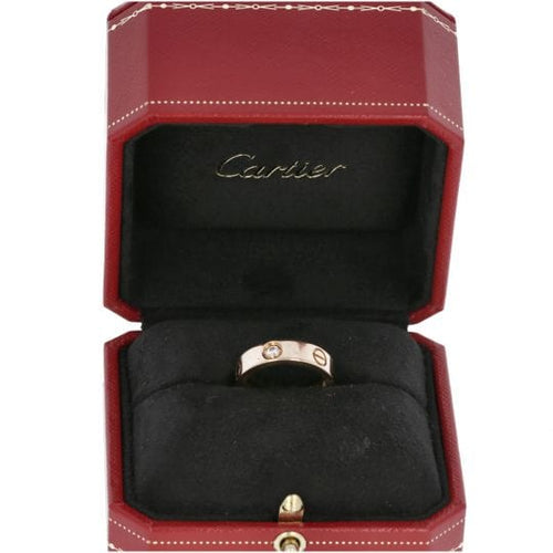 Bague 54 Cartier Bague Cartier Collection "Love" Avec Diamants 58 Facettes 4146