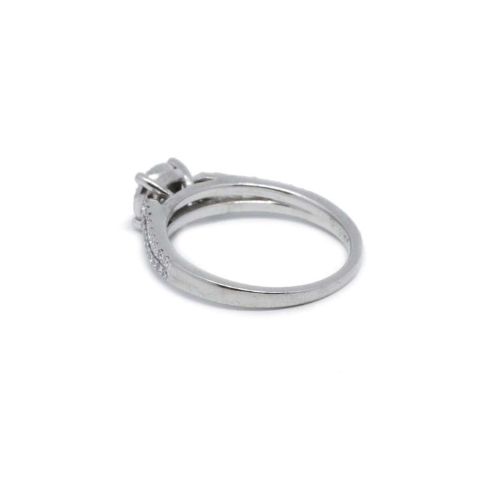 Bague 51 Bague - platine et diamants 58 Facettes 210047R