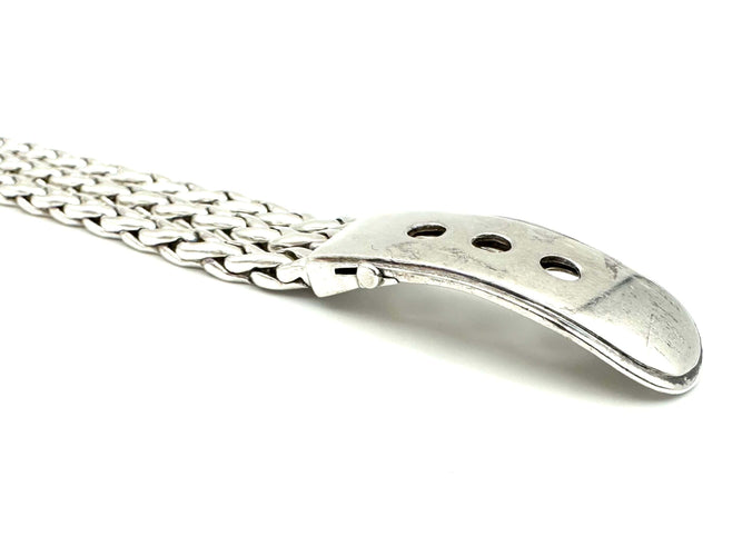 HERMES. Kollektion "Diane", Vintage-Armband in silber 