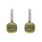Boucles d'oreilles Pomellato Boucles d'oreilles Nudo Or blanc, Or rose Prasiolite, Diamant 58 Facettes 4174315RV