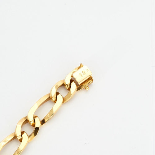 Bracelet Bracelet Or Jaune Gourmette Souple 58 Facettes 34200255