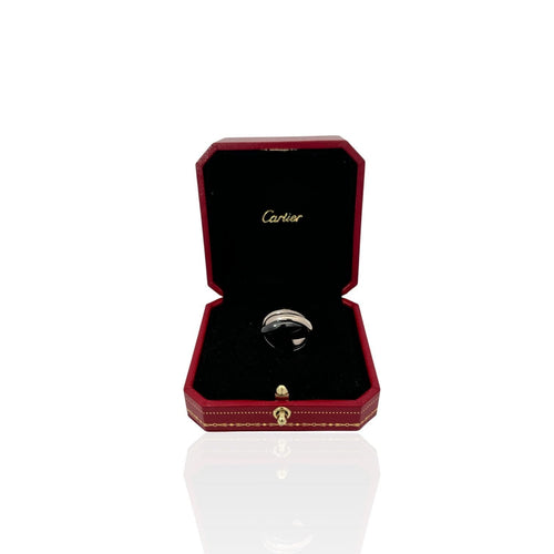 Bague 52 Bague Cartier Trinity en or blanc 58 Facettes