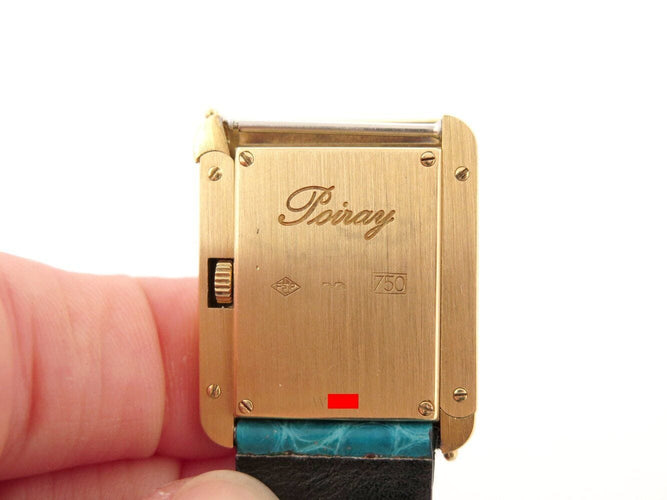 Montre montre POIRAY ma premiere 30mm or jaune 18k quartz boite 58 Facettes 271473