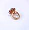 Bague 52 Bague or rose perle et rubis 58 Facettes Bag.perl.Ru.DV42