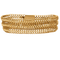 Bracelet Bracelet or jaune, maille tressée 58 Facettes BLO0074
