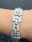 Bracelet Superbe bracelet Art Déco en platine avec diamants 58 Facettes