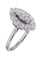 Bague BAGUE MARQUISE DIAMANTS  ANNÉES 50' 58 Facettes 094631