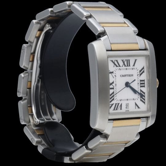 Montre Cartier Montre Tank Francaise Gm 58 Facettes MT40807