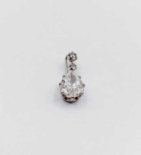 Pendentif Pendentif Art Déco Platine, diamant taille poire 0,95 carat 58 Facettes A06247
