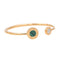 Bracelet Bulgari Bracelet Jonc Bvlgari Bvlgari Or rose Malachite, Nacre, Onyx 58 Facettes 4173757RV