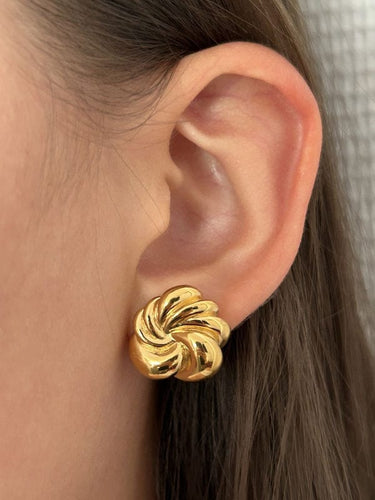 Boucles d'oreilles Boucles d'oreilles en or jaune 18K 58 Facettes