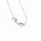 Collier Collier ras-de-cou en or blanc serti d'un diamant taille brillant 58 Facettes 129418G/129418F