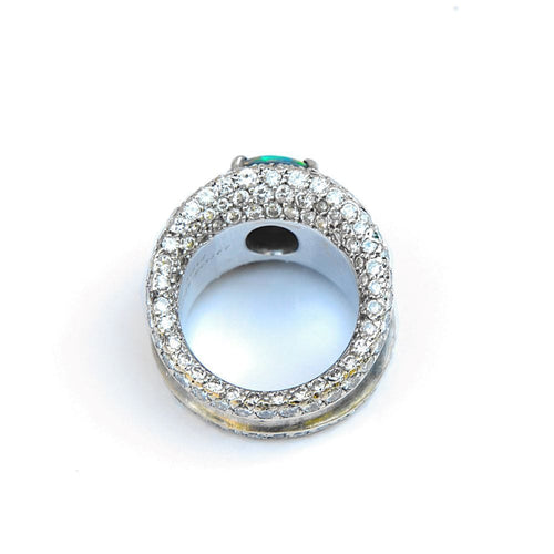 Bague 51 Lorenz Baümer - Bague opale - Création des années 1990–2000 58 Facettes 189