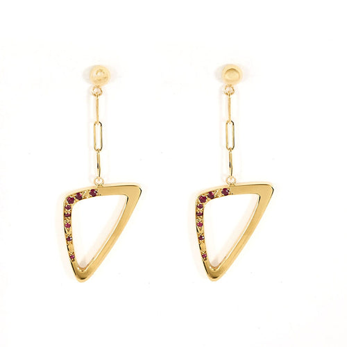 Boucles d'oreilles Jaubalet Boucles d'oreilles en Or jaune 18k 58 Facettes SMA0382X3
