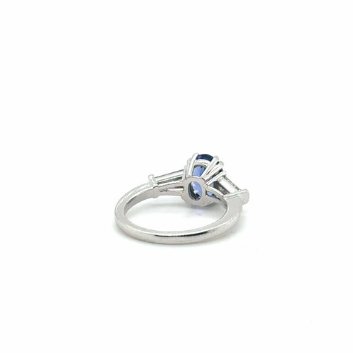 Bague 48 Bague Platine - Tanzanite et Diamants 58 Facettes 1.0002225/1