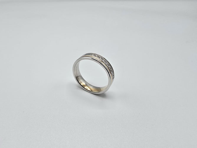 Bague 56 Bague Or Blanc Jaune / Rose sertie de diamants 58 Facettes 1-0000636/2