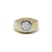 Bague 54 Solitaire or jaune diamant 58 Facettes 210089R