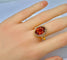 Bague Bague en or jaune 18 carats et citrine 58 Facettes AB381