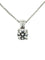 Collier Collier or blanc 18K et diamant 0.49 E VS 2 58 Facettes