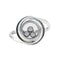 Bague 55 Chopard Bague Happy diamonds Or blanc Diamant 58 Facettes 4152529RV