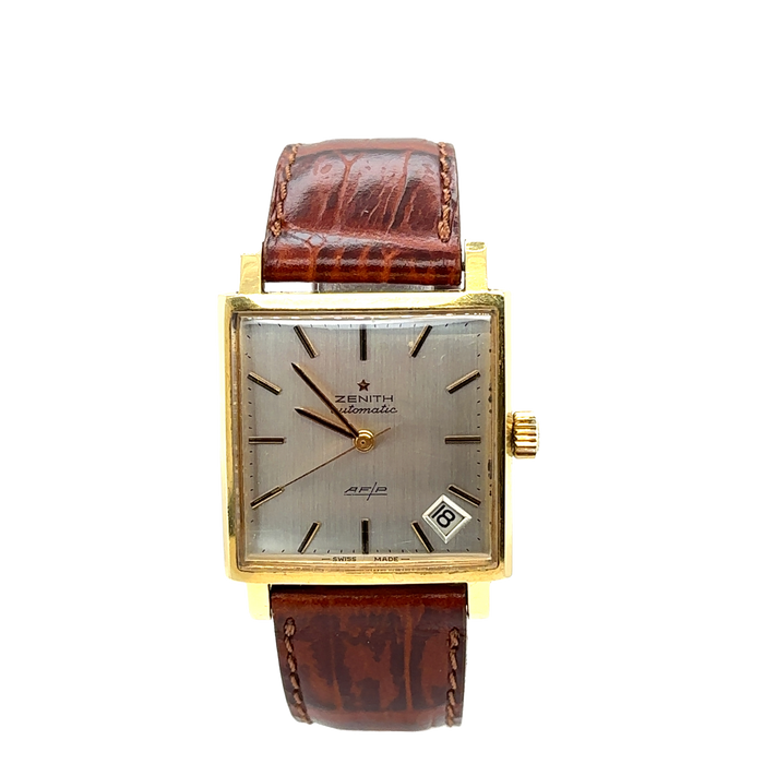 ZENITH - Vintage automatisch geelgouden horloge