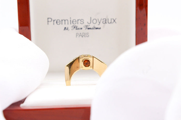 Bague 53 Bague "Premiers Joyaux" or jaune 58 Facettes 250199
