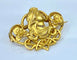 Broche Broche Art Nouveau en or jaune 18 carats et diamants 58 Facettes AB523