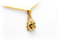 Pendentif Pendentif "coccinelle" contemporain en or jaune serti de saphirs et de diamants 58 Facettes 20754