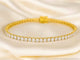 Bracelet Bracelet de tennis en or serti de diamants de 3,50 carats 58 Facettes 2150