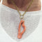 Collier Pendentif corail avec chaîne en or jaune 58 Facettes COV1259