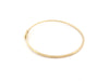 Bracelet bracelet DINH VAN serrure jonc 334106 16.5 en or jaune 18k diamant 58 Facettes 264952