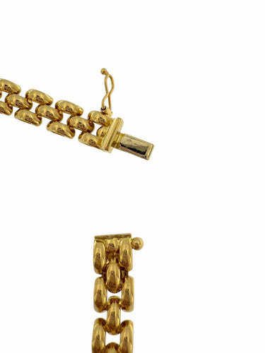 HRD certifikovaný náhrdelník ze žlutého zlata s 5,00 karáty přírodních diamantů