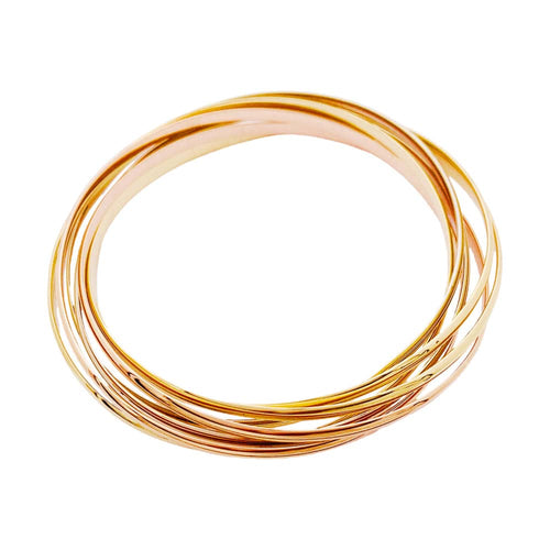 Bracelet Bracelet Cartier, "Trinity Semainier", trois ors. 35225 58 Facettes 35225