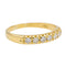 Bague 50 Bague Demi alliance Or jaune Diamant 58 Facettes 3208048CN