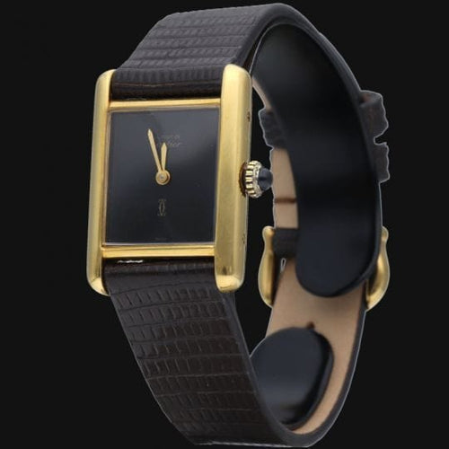 Montre Cartier Montre Tank Vermeil 58 Facettes MT42242