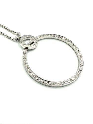 Collier PIAGET. Collier/sautoir Possession or blanc 18K et diamants 58 Facettes