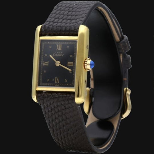 Montre Cartier Montre Tank Vermeil 58 Facettes MT41169