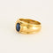 Bague Bague Or Jaune Saphir 58 Facettes LP1077/14
